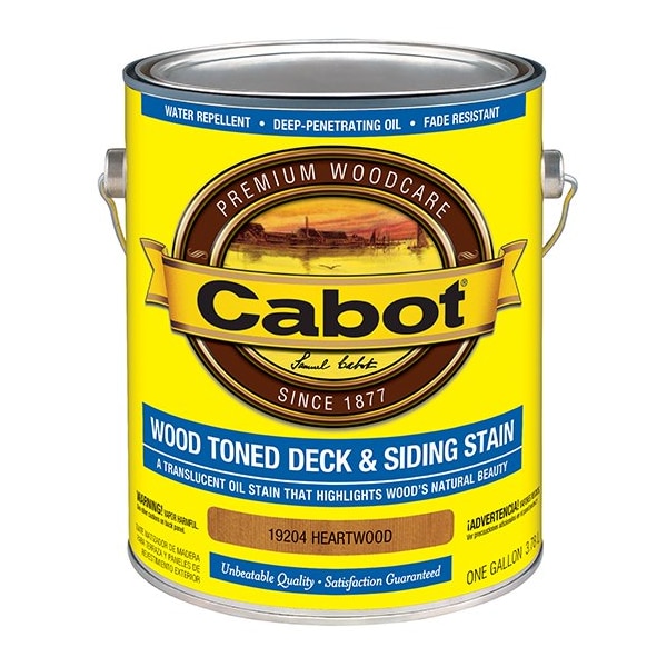 Wood Toned Gal Cabot Heartwood Deck and Siding Stain 19204 - main