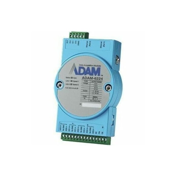Advantech 4-Ch Isolated Analog Output Modbus Tcp ADAM-6224-B - main