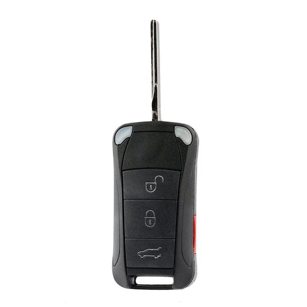 Aks Keys 2000 - 2004 Porsche Cayenne Flip Key 4B Fob FCC# KR55WK45032 - Aftermarket RC-PORSCHE-04C - main