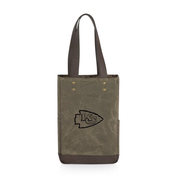 Picnic Time Family Of Brands NFL Kansas City Chiefs - 2 Bottle Insulated Wine Cooler Bag 536-02-140-164-2 - main
