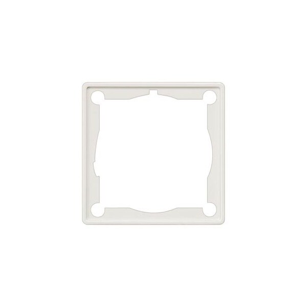 Siemens DELTA line, titanium white intermediate frame 55x 55 mm for devices with central 5TG2557 - main