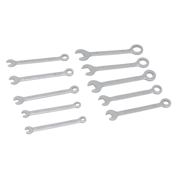 Performance Tool 10 pc. SAE Ignition Wrench Set, Mini Wrench, Tight Spaces, Storage Pouch W30681 - main