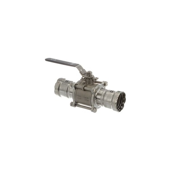 Viega Manual 2-Way Ball Valve, Press, 316 SS 86555 - main