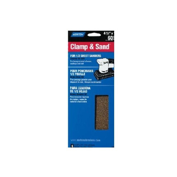Norton Abrasives 4Pk 4-1/2X11 60G Sheet 07660702052 - main