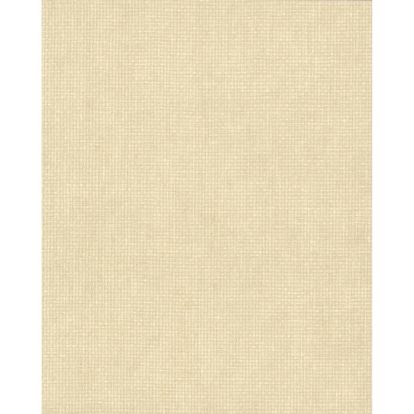 York Wallcoverings Woven Crosshatch White Wallpaper VG4424 - main