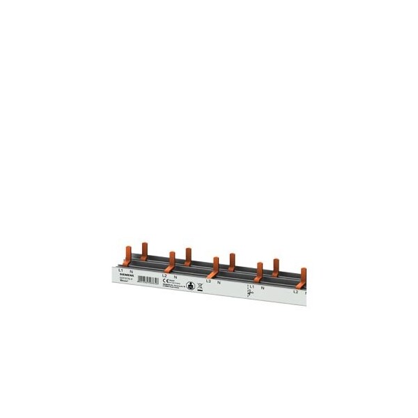Siemens compact Pin Busbar 10mm2 connection: 3p/N AFDD 5SM6 + compact device 1 MW 5ST3775-0 - main