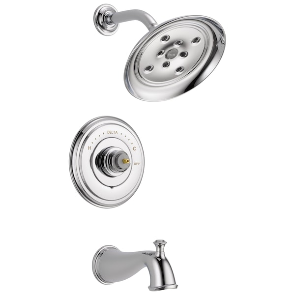 Delta Cassidy Monitor 14 Series H2OKinetic Tub & Shower Trim - Less Handle T14497-LHP - main
