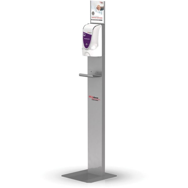 Sc Johnson Professional Floor Stand, Silver, Metal TFDISPSTAND - main