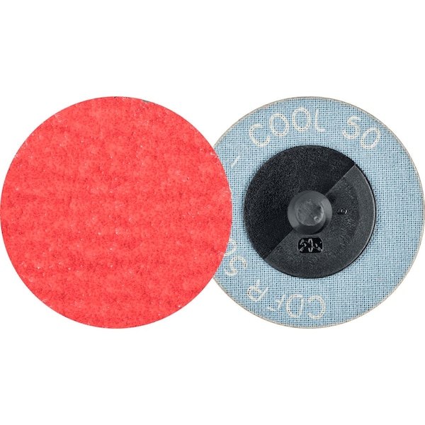 Pferd 2'' COMBIDISC Abrasive Disc - Type CDR - Ceramic Fiber Disc, 50 Grit 40634 - main