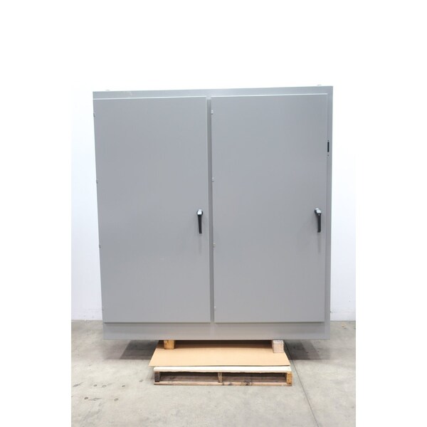 Saginaw TWO-DOOR GRAY STEEL ENCLOSURE 84IN X 78IN X 18IN SCE-MOD84X7818 - main