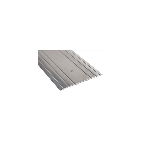 National Guard Products Saddle Threshold, 1/4in H x 8in W x 72in L, Milled Aluminum 813 72IN - main