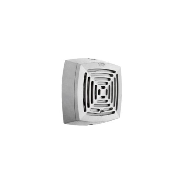 Edwards Signaling Vibrating Horn, Horn, Continuous, 24V DC, 101 dB, Heavy Duty Die Cast, Gray, Surface Mount 875-G1 - main