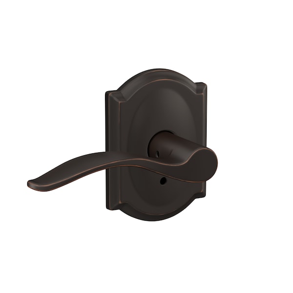 Schlage Residential Schlage Custom Pennant Lever with Camelot Rose Passage and Privacy Lock with 16600 Latch and FC21PEN716CAM - main