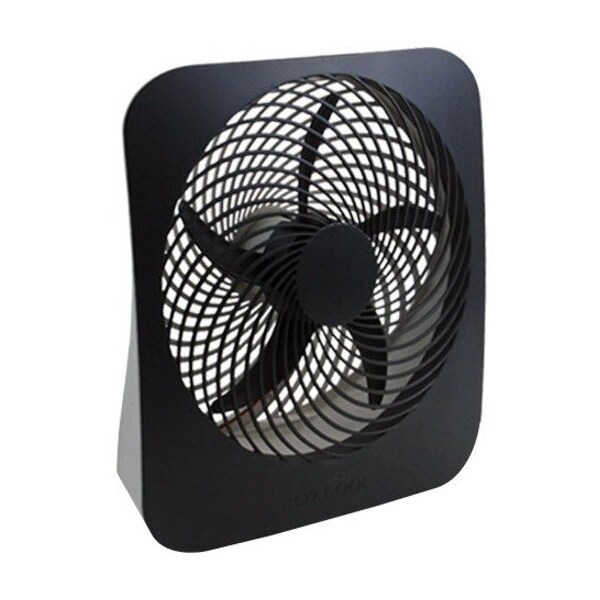 Treva/O2Cool Compact Fan, 2 Speeds, Gray, AC Adapter FD10002A - main