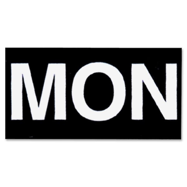 Magna Visual Magnetic Heading Letters, 2 in., 1 in. H FH-27 - main