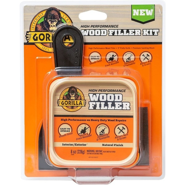 Gorilla Glue Wood Filler Kit, Natural Wood 108029 - main