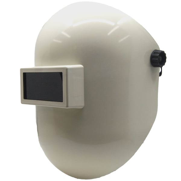 Armour Guard Sugar Scoop 2 x 4.25 White Fiberglass Pipeliner Welding Helmet AGSUGARSCOOP-EA - main