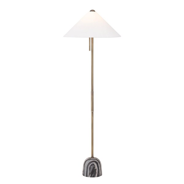 Troy Lighting 1 Light Roan Table Lamp Patina Brass PTL1931-PBR - main