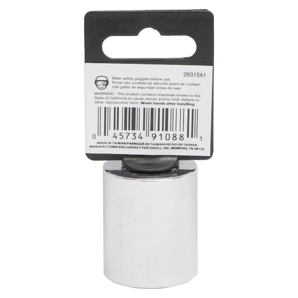 Vulcan Drive Socket, 15/16 in Socket, 1/2 in Drive, 12-Point, Chrome Vanadium Steel, Chrome, MT6517999 MT6517999 - main