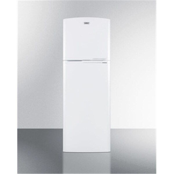 Summit 8.8 cu. ft. Frost Free RefrigeratorFreezer with Installed Icemaker for Smaller Kitchens, White FF946WIM - main