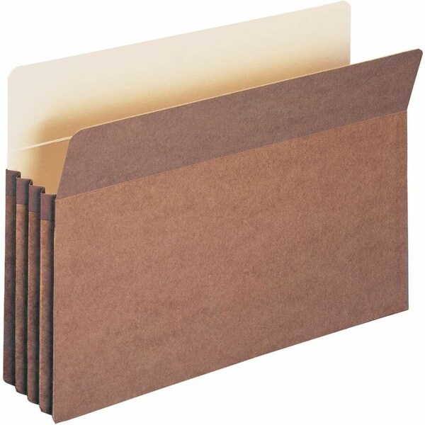 Smead REDROPE DROP FRONT FILE POCKETS, 3.5in EXPANSION, LEGAL SIZE, REDROPE, 50PK 74805 - main