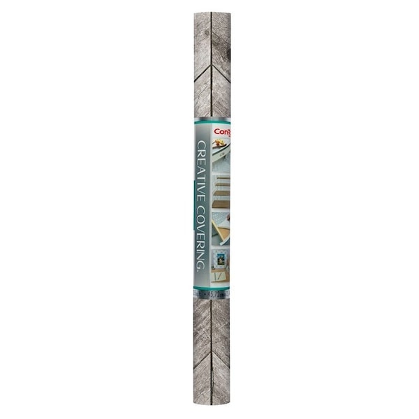 Con-Tact Brand Creative Covering Shelf and Drawer Liner, 18 in L, 9 ft W, PVC Vinyl, Seaward 09F-C9AD43-12 - main