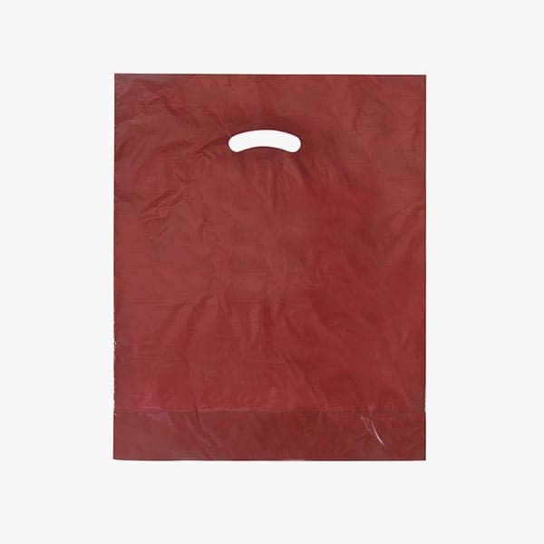 Nashville Wraps Burgundy Super Gloss 15x18x4 Plastic Bags, 1.25 mil, 500PK SG2BU - main