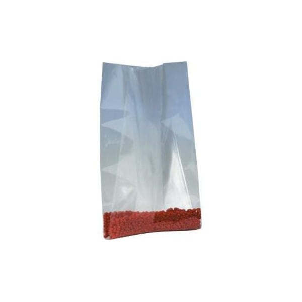 Partners Brand Gusseted Poly Bags, 8" x 14" x 36", 3 mil, Clear, 200 PK PB1756 - main