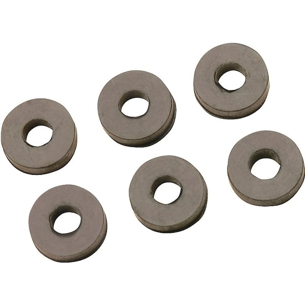Plumb Pak Faucet Washer, 1/4 in, 9/16 in Dia, Rubber, For: Sink and Faucets PP805-32 - main