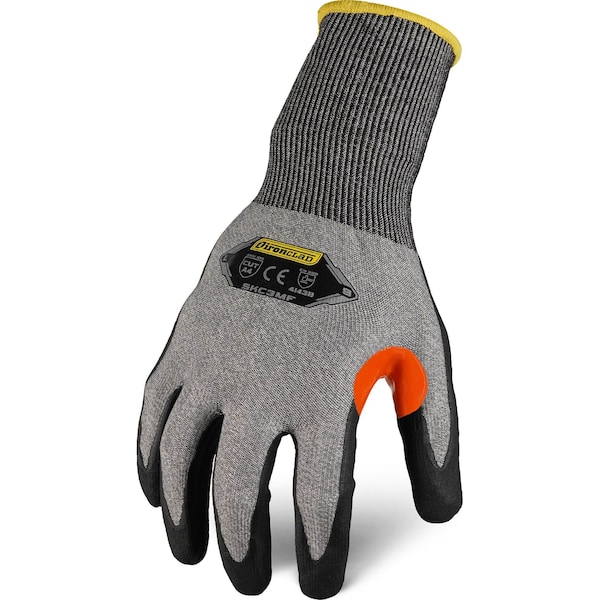 Ironclad Performance Wear Knit Gloves, Cut Level A4 , Nitrile , Microfoam , S ( 7 ) 1 PR SKC3MF-02-S - main