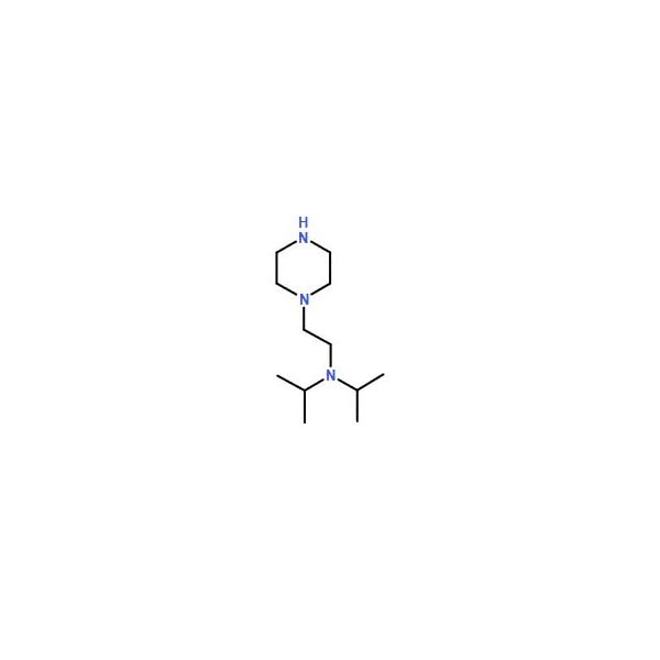 Ak Scientific 1-(2-Diisopropylaminoethyl)piperazine (5g), CAS 59955-93-0 6469AE-5g - main