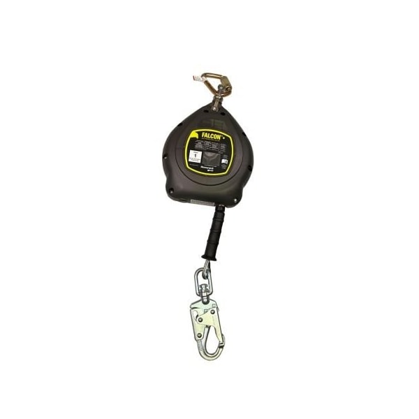 Honeywell Miller Falcon+ Self-Retracting Lifeline, 20 / 30 / 50 Length, Carabiner, Steel, 1 Leg(s) MFS-OGC1-02/30FT - main