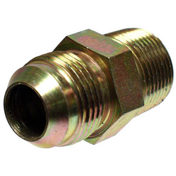 Apache 39006250 .25 in. Male JIC x .25 in. Male Pipe Swivel Hydraulic Adapter 157105 - main