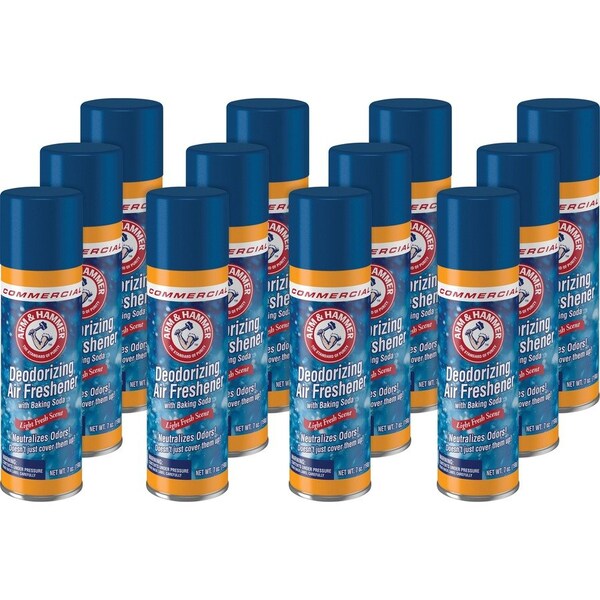 Church & Dwight Co. ArmHammer, BAKING SODA AIR FRESHENER, LIGHT FRESH, 7 OZ AEROSOL, 12PK 3320094170CT - main