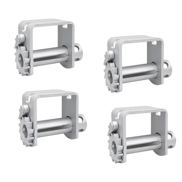 Mytee Products Double L Slider Solid Zinc Coated Winch WLL 5500 LBS, 4PK WinchS-Zx4 - main