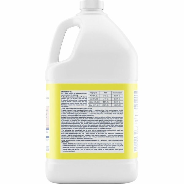 Lysol Disinfectant Cleaner, Jug, Lemon, 4 PK 19200-99985 - main