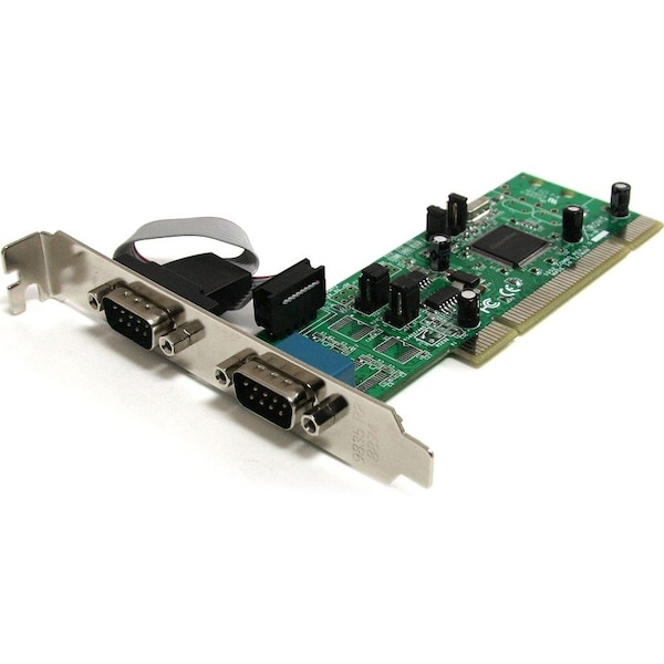 Startech.Com 2X PCI RS422 485 SERIAL CARD W 161050 PCI2S4851050 - main