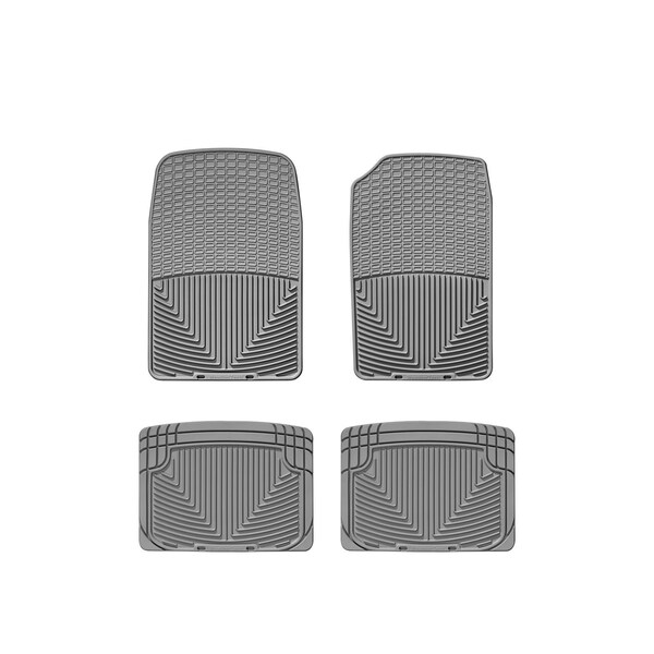Weathertech Grey, Front and Rear All Weather Floor Mats W38GR-W20GR - main