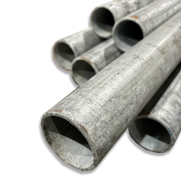 Online Metal Supply 4 in NPS, Schedule 10, (4.500 in OD), 72 inches, Galvanized Steel Pipe GLV10PIPEOD4.5W0.12L72.1 - main