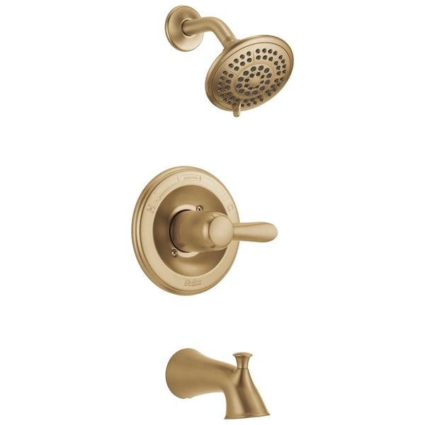 Delta Lahara Monitor 14 Series Tub & Shower Trim T14438-CZ - main