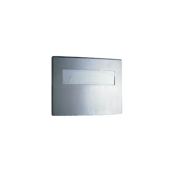 Gourmetgalley Contura Seat Cover Dispenser- Holds 250 Seat Covers- Satin Finish GO2437232 - main
