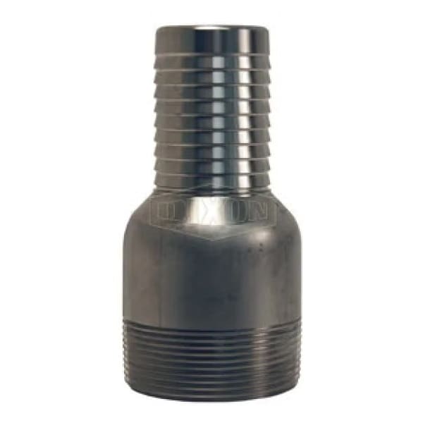Dixon King Combination Nipple, 1-1/2 x 1-1/4 in x 4 in L, MNPT x Hose, 316 SSss Steel RST1520 - main