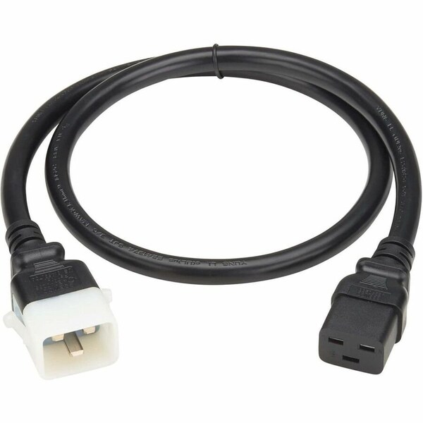 Eaton PDU POWER CORDS, C19 TO P-LOCK C20 - HEAVY-DUTY, 20A, 250V, 12 AWG, 3 FT. (0.9 M P036-E03-6 - main