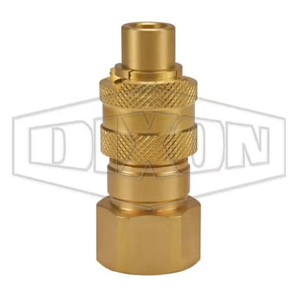 Dixon DIX-LOCK PLUG, 1/2-14 BSPP BRASS N4BF4-B - main
