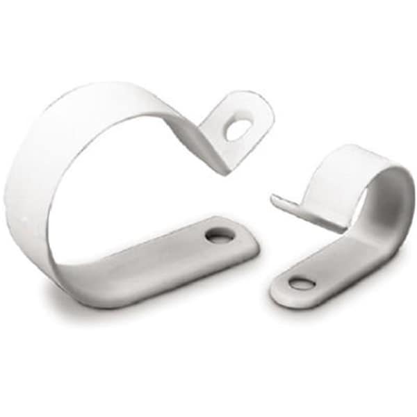 Vortex PPC-1538 0.38 in. 1 Hole White Plastic Clamp, 15PK VO564421 - main