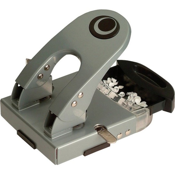 Officemate Two-Hole Paper Punch, Silver 90101 - main
