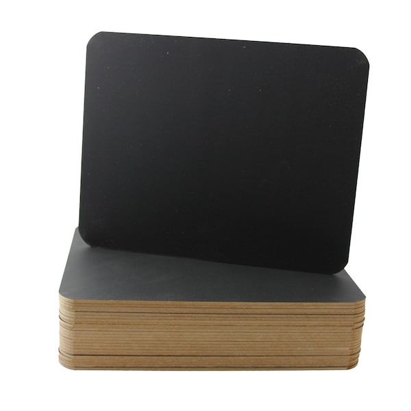 Flipside 9.5 x 12 Black Chalkboard Pack of 24 12209 - main