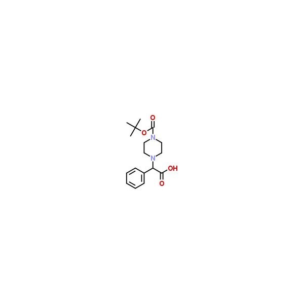 Ak Scientific 2-(4-Boc-piperazinyl)-2-phenylacetic acid (5g), CAS 347186-49-6 C017-5g - main