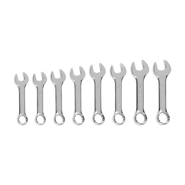 Tekton Stubby Combination Wrench Set, 8-Piece (25 - 32 mm) WCB90406 - main