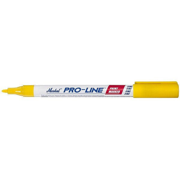 Markal Paint Marker, Fine Tip, Yellow Color Family, Paint 96872 - main